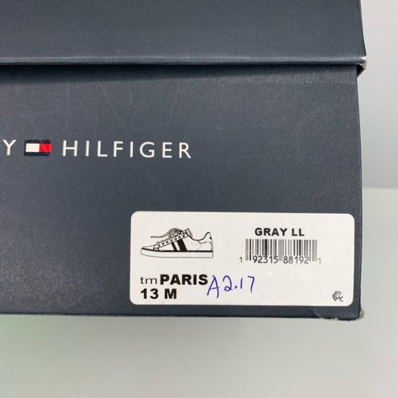 Tommy Hilfiger Men's Paris Sneakers , Size 13M - Picture 9 of 13